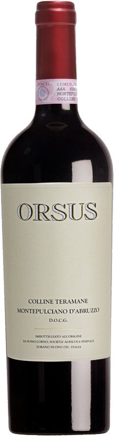 Fosso Corno Orsus Montepulciano d'Abruzzo Colline Teramane DOCG 2019