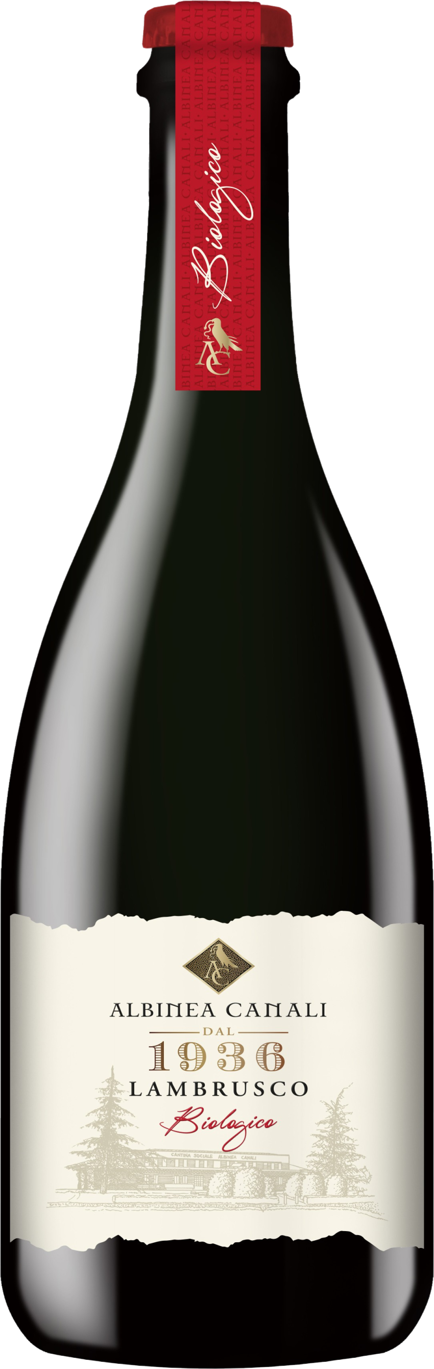 Lambrusco dell'Emilia Frizzante Semisecco IGT Bio