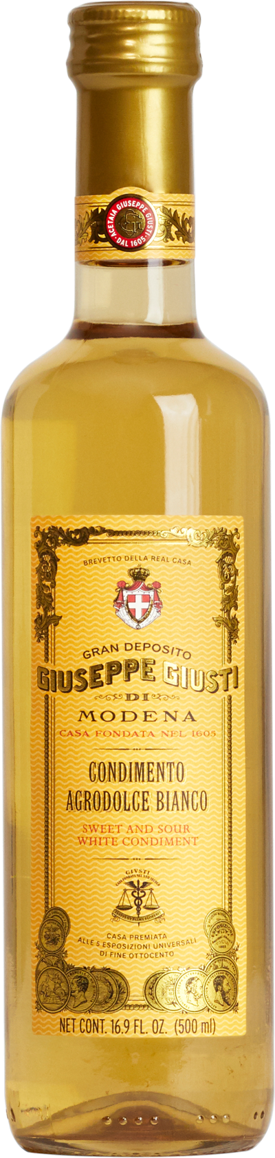 Condimento Agrodolce Bianco Giuseppe Giusti 0,5l