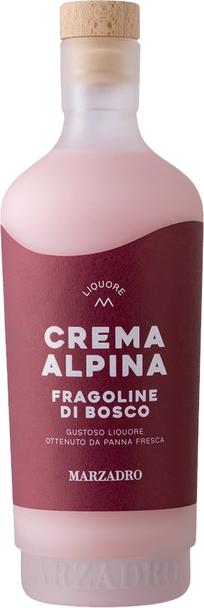 Crema Alpina Fragoline di Bosco - Erdbeercremelikör 0,7l