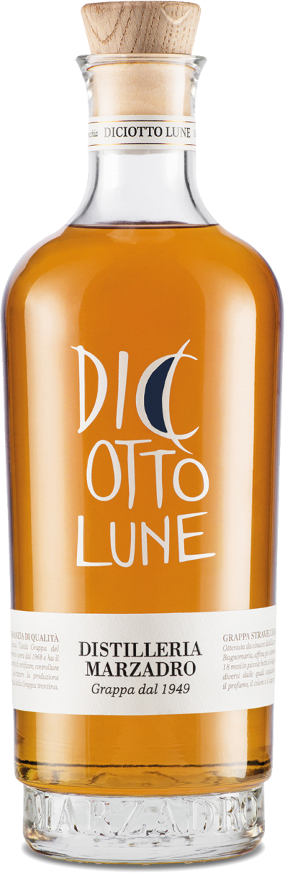 Grappa Stravecchia Diciotto Lune 0,7l