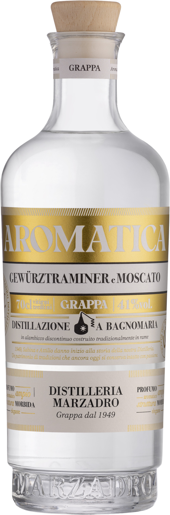 Grappa Bivitigni Aromatica 41° 0,7l